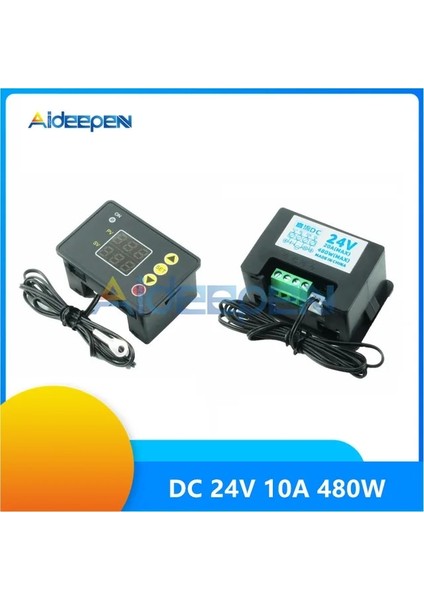 W2310 Dc 24V W2310 W3230 12V 24V 110V 220V 10A Dijital Sıcaklık Kontrol Cihazı Termostat Isıtma Soğutma Anahtarı Ntc Sensörü Termoregülatör (Yurt Dışından)