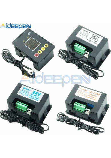 W2310 Dc 24V W2310 W3230 12V 24V 110V 220V 10A Dijital Sıcaklık Kontrol Cihazı Termostat Isıtma Soğutma Anahtarı Ntc Sensörü Termoregülatör (Yurt Dışından) fırsatları