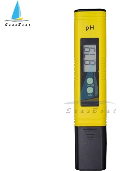 Tip 4 Dijital LCD Ph Ölçer Kalem Test Cihazı Doğruluğu 0.01 Akvaryum Havuz Suyu Şarap Su Kalitesi Saflık Test Aracı Otomatik Kalibrasyon (Yurt Dışından)