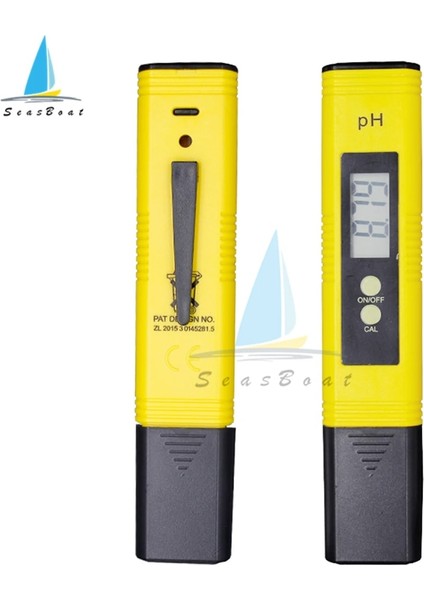 Tip 4 Dijital LCD Ph Ölçer Kalem Test Cihazı Doğruluğu 0.01 Akvaryum Havuz Suyu Şarap Su Kalitesi Saflık Test Aracı Otomatik Kalibrasyon (Yurt Dışından)