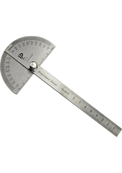 15 cm 15 cm 10 cm 180 Derece Ayarlanabilir Iletki Çok Fonksiyonlu Paslanmaz Çelik Açı Cetvel Matematik Ölçme Aracı (Yurt Dışından) modelleri