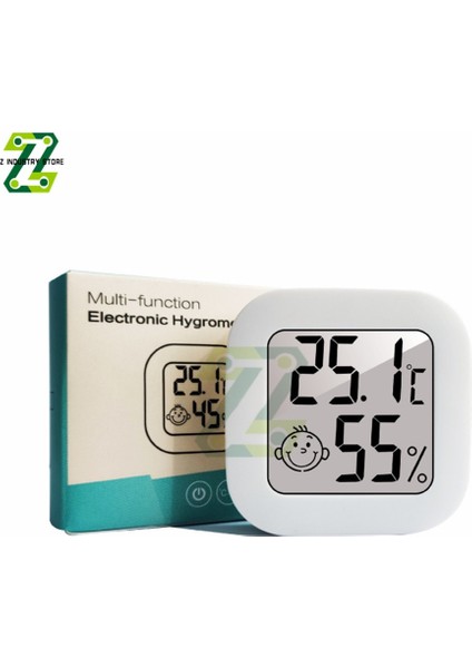 Mavi LCD Dijital Termometre Higrometre Kapalı Oda Elektronik Sıcaklık Nem Sensörü Ölçer Ev Için Hava Istasyonu (Yurt Dışından) fiyatları