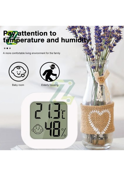 Mavi LCD Dijital Termometre Higrometre Kapalı Oda Elektronik Sıcaklık Nem Sensörü Ölçer Ev Için Hava Istasyonu (Yurt Dışından) modelleri