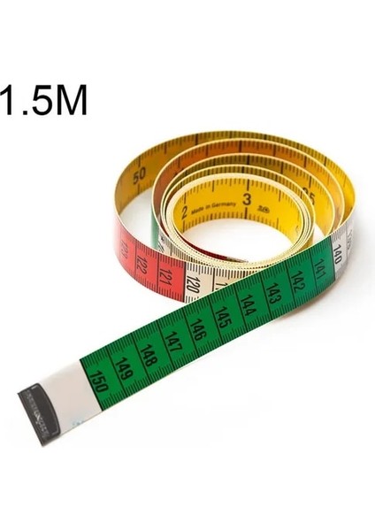 Stil C 1.5 M 1.5 M Dikiş Ölçüm Cetveli Bant Vücut Ölçüm Cetveli Dikiş Terzi Mezura Mini Yumuşak Düz Santimetre Cetvel Metre Aracı (Yurt Dışından)
