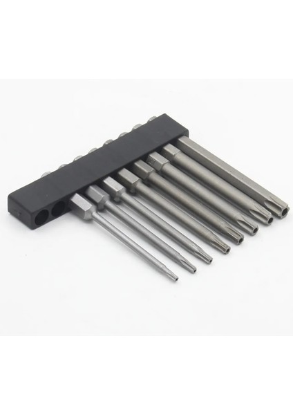 T20-1 Adet 1 Adet 75MM Uzun T6-T40 Manyetik Torx Tornavida Uçları Seti Elektrikli Tornavida Kafası T6, T7, T8, T10, T15, T20, T25, T27, T30, T40 (Yurt Dışından) modelleri