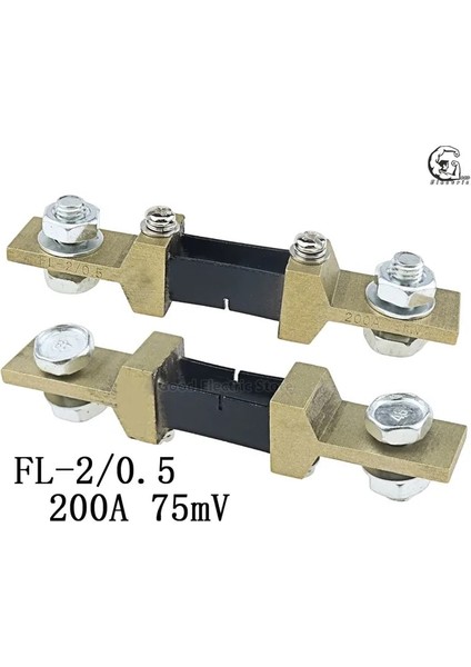 200A 75MV Fl-2 100A 50A 30A 20A 10A 5A/75MV Harici Şant Akım Ölçer Şant Direnci Dijital Ampermetre Amp Voltmetre Wattmetre Metre (Yurt Dışından)