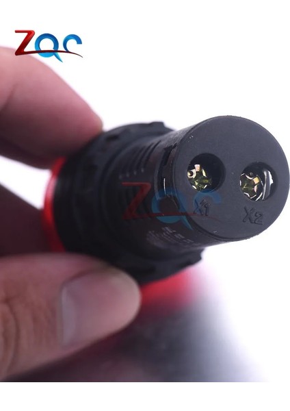 Ac 220V Kırmızı AD16-22SM Flaş LED Alarm Buzzer Gösterge Işığı Sinyal Lambası Flaş Dc 12V 24V Ac 110V 220V LED Işık Alarm Göstergesi Buzzer (Yurt Dışından)