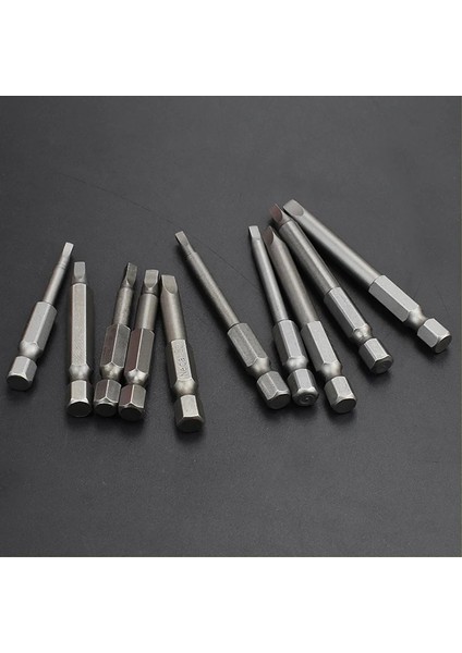 Sq3(3.3mm)-1 Adet 50L Kare Kafa Elektrikli Tornavida Matkap Ucu S2 Çelik 1/4 "hex Shank Manyetik Kare Sürücü Bit S2 Çelik 50MM Uzunluk Tornavida (Yurt Dışından) fırsatları