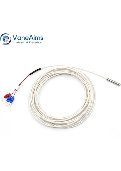 K Tipi 1m 30MM Küçük Prob Sıcaklık Sensörü Tipi K J PT100 0.5/1/2/3m Kablo Tel Termokupl 0-600 ℃ Sıcaklık Kontrol Cihazı Için (Yurt Dışından)