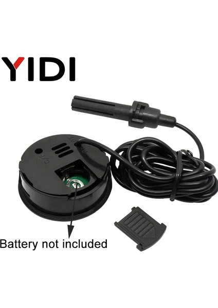 Kare Siyah Mini LCD Dijital Termometre Higrometre Ölçer Test Cihazı Probu Kuluçka Akvaryum Sıcaklık Nem Ölçer Sensör Dedektörü (Yurt Dışından) indirimleri