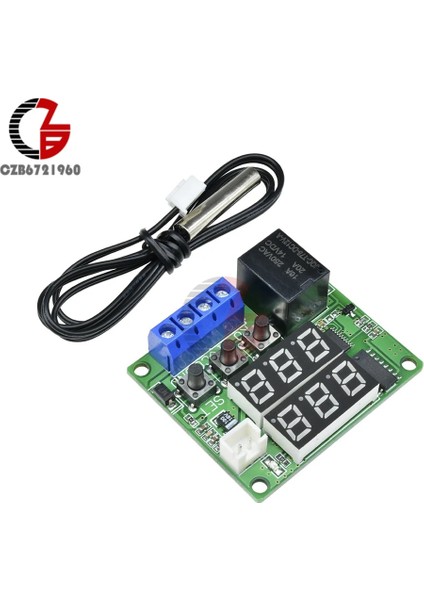 W1219 12V Kırmızı-Yeşil W1209 Akıllı Dijital Termostat Termometre 5V 12V Kapalı Dış Sıcaklık Kontrol Araba Termal Regülatör Hava Istasyonu (Yurt Dışından) modelleri