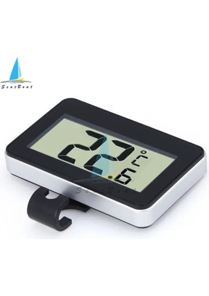 Siyah TS-A95 Mini LCD Dijital Termometre Higrometre Su Geçirmez Elektronik Araba Termometre Buzdolabı Sıcaklık Monitör Test Cihazı (Yurt Dışından)