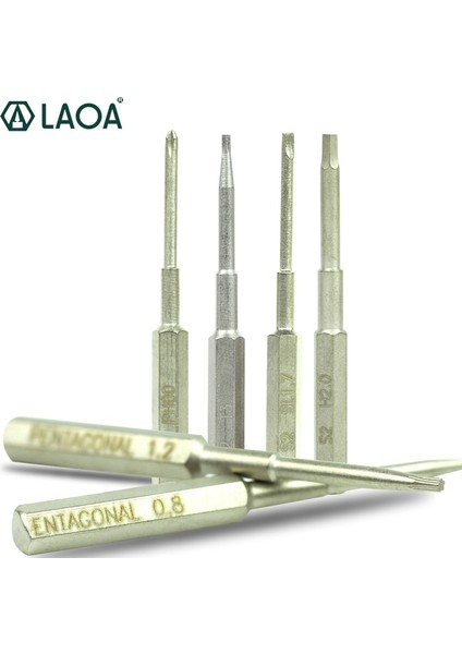 LA630-S1 Laoa S2 Alaşımlı Çelik Hassas Tornavida Ucu Oluklu Phillips Altıgen Beşgen Cep Telefonu Pc Dizüstü Bilgisayar Tamiri (Yurt Dışından)