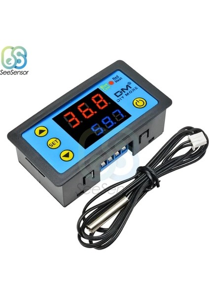 Dc 12V 12V 24V 110V 220V LED Dijital Termostat Sıcaklık Kontrol Cihazı Regülatörü Isıtma Soğutma Kontrol Anahtarı W3231 Değiştirin W3230 (Yurt Dışından)