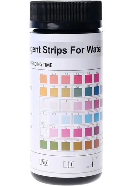 50 Adet 50/100 Adet Su Test Şeritleri 6-In-1 Ph Nitrit Alkalinite Klor Sertlik Test Kağıdı Su Kalitesi Seviyesi Test Araçları (Yurt Dışından) fırsatları