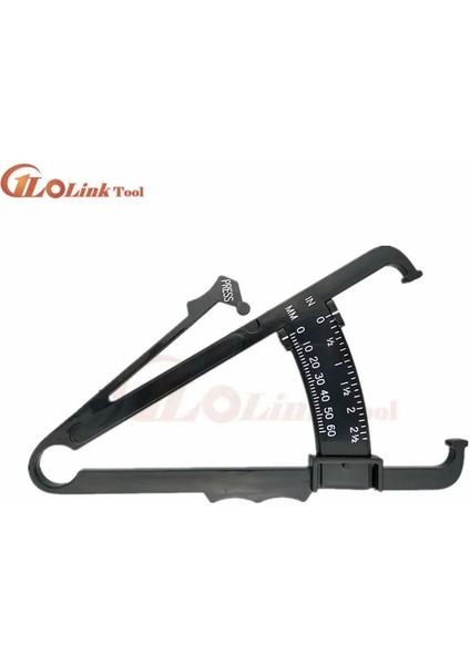 Siyah 70MM Deri Kıvrım Vücut Yağ Kaliper Vücut Yağ Test Cihazı Deri Kıvrım Ölçüm Bandı Ölçüm Tablosu Vücut Sağlık Aracı (Yurt Dışından) indirimleri