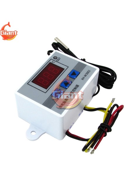 W3002 Dc 12V W3002 12V 24V 110V 220V LED Dijital Sıcaklık Kontrol Cihazı Termostat Termoregülatör Sensör Ölçer Buzdolabı Su Isıtma Soğutma (Yurt Dışından)