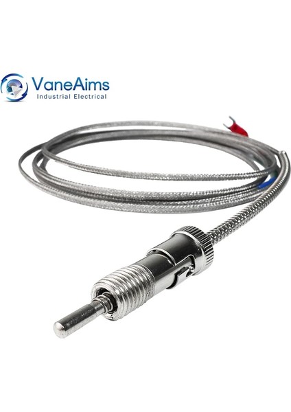 J Tipi 0.5 M K J PT100 Tipi Sıkıştırma Yayı Termokupl M12 Metal Sıcaklık Sensörü 0.5 M 1 M 2 M 3 M Sıcaklık Kontrol Cihazı Için Tel Kablo (Yurt Dışından)