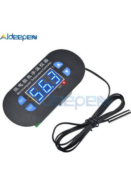 12V Kırmızı Dc 12V W1308 LED Dijital Termostat Sıcaklık Kontrol Cihazı Sensörü Ölçer 10K Ntc Buzdolabı Dondurucu Kuluçka Için Su Geçirmez Sensör (Yurt Dışından) fırsatları