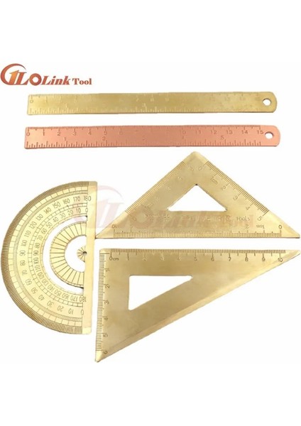 120MM Cetvel Uzunluğu 10 cm Yüksek Kaliteli Bakır Iletki Ofis Okul Malzemeleri Okul Eğitim Malzemeleri Ölçme Araçları (Yurt Dışından) indirimleri