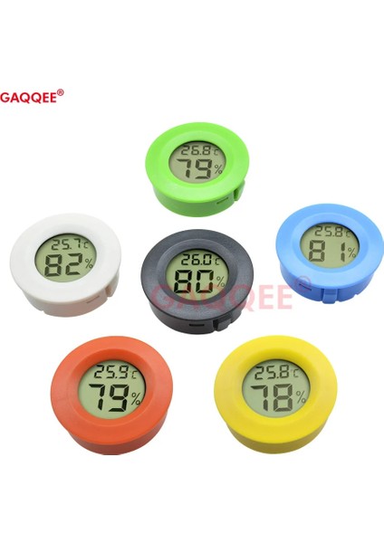Siyah Mini LCD Dijital Termometre Higrometre Buzdolabı Dondurucu Test Cihazı Sıcaklık Test Cihazı Sensörü Nem Ölçer Dedektörü Oto Araba Için (Yurt Dışından) fiyatları