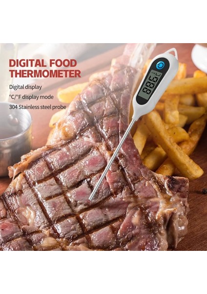 RC1002 Yüksek Kaliteli Et Termometresi Mutfak Dijital Pişirme Gıda Sondası Elektronik Barbekü Pişirme Aracı Sıcaklık Ölçer Ölçer Araçları (Yurt Dışından) fiyatları