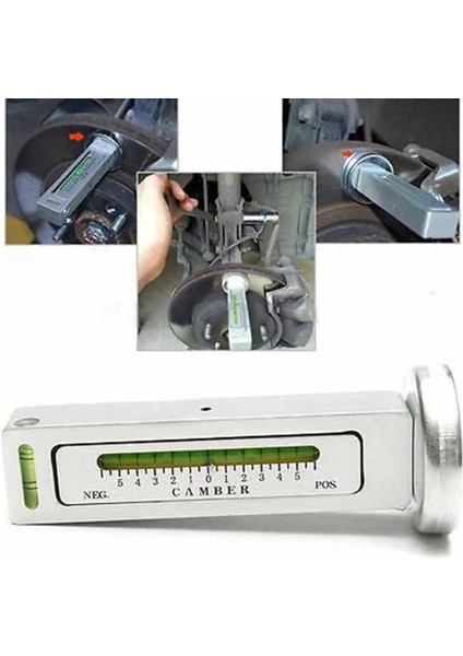 Kabarcık 1 Adet Ayarlanabilir Manyetik Tekerlek Hizalama Seviyesi Araba Dört Tekerlek Konumlandırma Manyetik Seviye Göstergesi Kamber Kabarcık Ayarı Aracı (Yurt Dışından) modelleri