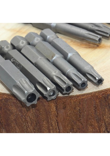 T27-1 Adet 1 Adet 50MM Uzun T5-T45 Manyetik Torx Tornavida Uçları Seti Elektrikli Tornavida Kafası T6, T7, T8, T10, T15, T20, T25, T27, T30, T40 (Yurt Dışından) modelleri