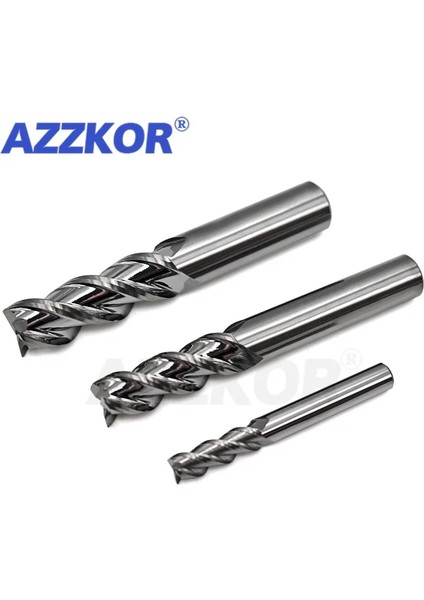 3.5MMX50L 1 Adet Freze Kesicisi Alaşım Kaplama Tungsten Çelik Alet Alüminyum Cnc Işleme HRC55 3 Bıçaklı Parmak Frezeler Freze Kesicisi Ahşap Kesici (Yurt Dışından) fırsatları