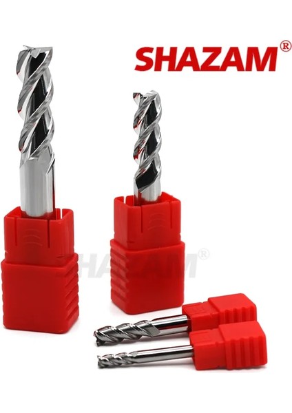 6.0MMX50L Freze Kesici Alaşım Kaplama Tungsten Çelik Alet Alüminyum Cnc Işleme HRC55 3 Bıçaklı Freze Shazam Freze Kesicisi Ağaçlama Araçları (Yurt Dışından) fiyatları