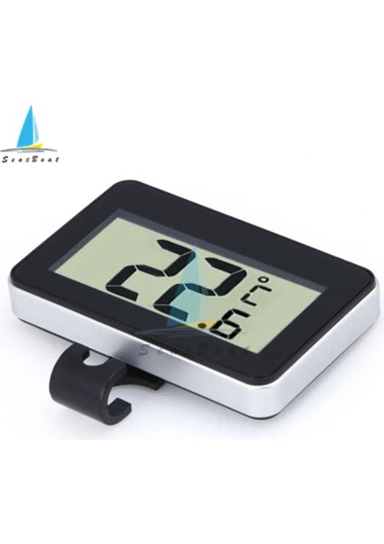 Beyaz TS-A95 Mini LCD Dijital Termometre Higrometre Su Geçirmez Elektronik Araba Termometre Buzdolabı Sıcaklık Monitör Test Cihazı (Yurt Dışından)