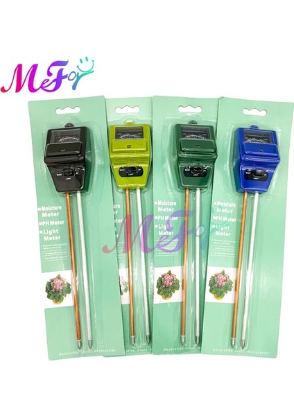 Siyah 3 In 1 Toprak Ph Ölçer Toprak Test Cihazı Ph Nem Ölçer Sıcaklık Güneş Işığı Yoğunluğu Ölçüm Analizi Asitlik Alkali Test Aracı (Yurt Dışından) indirimleri