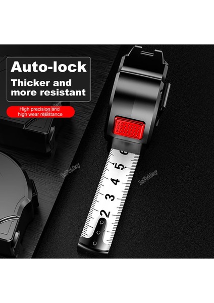 3m 25MM Taşınabilir Mezura 3/5/7.5/10M Çelik Mezura Naylon Düşmeye Karşı Direnç Su Geçirmez Mesafe Ölçüm Bandı Ölçüm Aracı (Yurt Dışından)