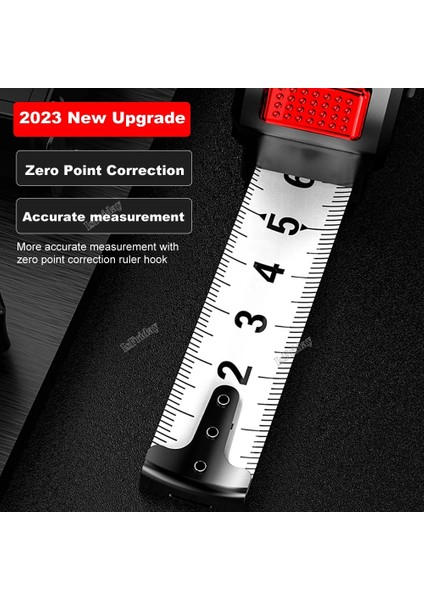 3m 25MM Taşınabilir Mezura 3/5/7.5/10M Çelik Mezura Naylon Düşmeye Karşı Direnç Su Geçirmez Mesafe Ölçüm Bandı Ölçüm Aracı (Yurt Dışından)