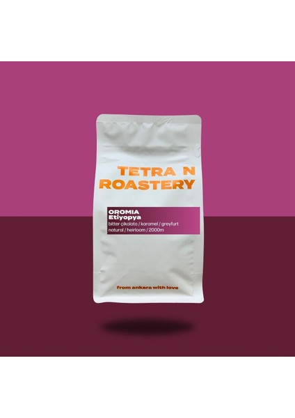 Etiyopya Oromia - Çekirdek Kahve / Filtre Kahve / Espresso - 250 gr
