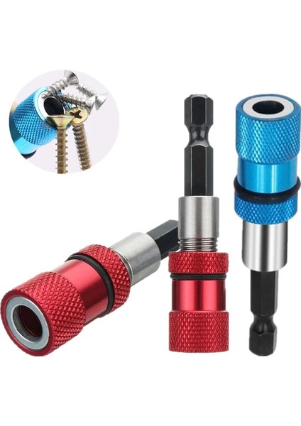 Mavi Hex Shank Vida Derinliği Manyetik Tornavida Bit Tutucu 1/4 Inç Hex Sürücü ile Ph2 Bit Uzatma Çubuğu Elektrikli Scewdriver Bit (Yurt Dışından) fiyatları