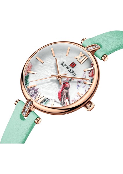 Bayan Kemer Saati Ikinci Sınıf Bayan Aksesuarları Saat Su Geçirmez Kadın Saati (Yurt Dışından)
