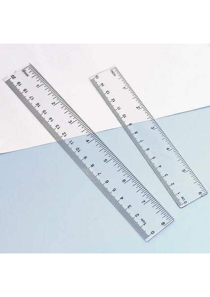 15 cm Hılıxun 15 20 30 cm Şeffaf Plastik Cetvel Çift Ölçekli Öğretmen Boyama Öğretim Ölçme Aracı Öğrenci Öğrenme Kırtasiye (Yurt Dışından) indirimleri