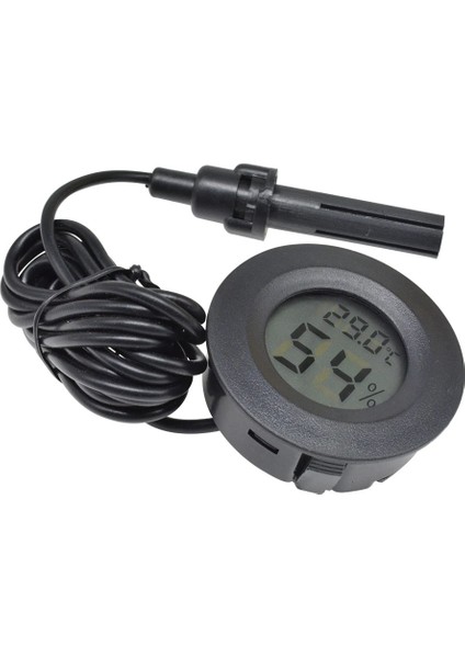 Siyah Mini Dijital LCD Termometre Higrometre Ölçer Dondurucu Test Cihazı Sıcaklık Sensörü Nem Ölçer Dedektörü Monitör Kapalı Pet Araba (Yurt Dışından) indirimleri