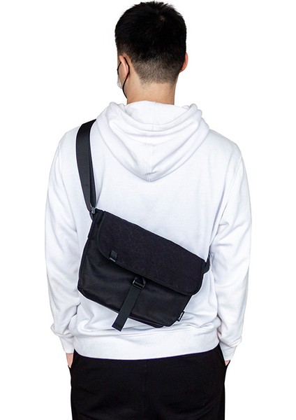 Erkekler ve Kızlar Için Yeni Gündelik Gündelik Çapraz Çanta, Koyu Desen Omuz Çantası, Şık Erkek Çapraz Çanta (Yurt Dışından)