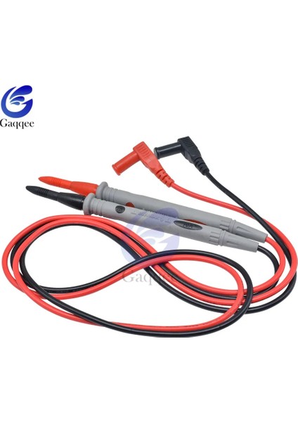 1000 V 10A 2 Adet Evrensel Prob Testi Dijital Multimetre Iğne Ucu Için Pin Uçları Çok Metre Test Cihazı Kurşun Probu Tel Kalem Kablo 20A 10A 1000 V (Yurt Dışından)