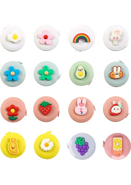 5X5X1.5 cm Sevimli Vücut Ölçme Cetveli Dikiş Terzi Mezura Düz Dikiş Cetvel Metre Çocuk Yükseklik Cetvel Santimetre Inç Rulo Bant (Yurt Dışından) fiyatları