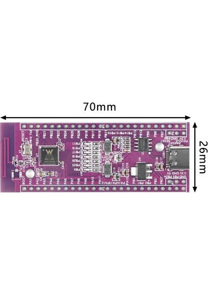 W801 Çip W801 Mikrodenetleyici 240MHZ 32BIT Wifi Bluetooth Çift Modlu Geliştirme Kurulu Qfn-56 C400 Soc Mcu Çip Geliştirme Düşük Güç (Yurt Dışından) modelleri