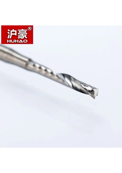 1.0mm 8mm Huhao 1 Adet 3.175MM Tek Flüt Spiral Freze Uçları Cnc End Mill Mdf Tungsten Karbür Freze Kesicisi Tugstern Çelik Cnc Araçları (Yurt Dışından)