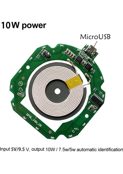 10W Yüksek Kalite Standardı 10W 15W Qi Hızlı Kablosuz Şarj Modülü Verici Pcba Devre + Bobin Dıy Şarj (Yurt Dışından)