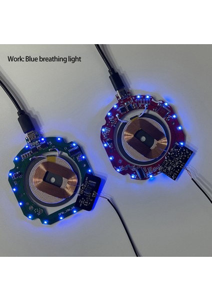 10W Yüksek Kalite Standardı 10W 15W Qi Hızlı Kablosuz Şarj Modülü Verici Pcba Devre + Bobin Dıy Şarj (Yurt Dışından) fırsatları