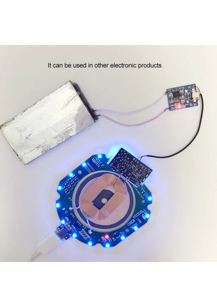 10W Yüksek Kalite Standardı 10W 15W Qi Hızlı Kablosuz Şarj Modülü Verici Pcba Devre + Bobin Dıy Şarj (Yurt Dışından) indirimleri