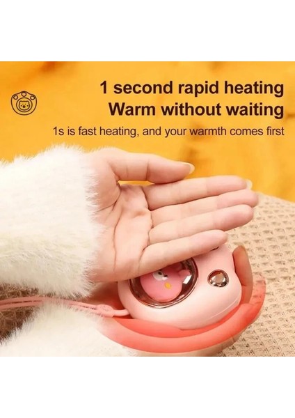 Sevimli Kedi Paw Şarj Edilebilir El Isıtıcı Dahili 1200 Mah Pil Çocuklar Yetişkinler Için Ev Kamp Ofis Okul Için Hızlı USB Isıtıcı (Yurt Dışından) modelleri