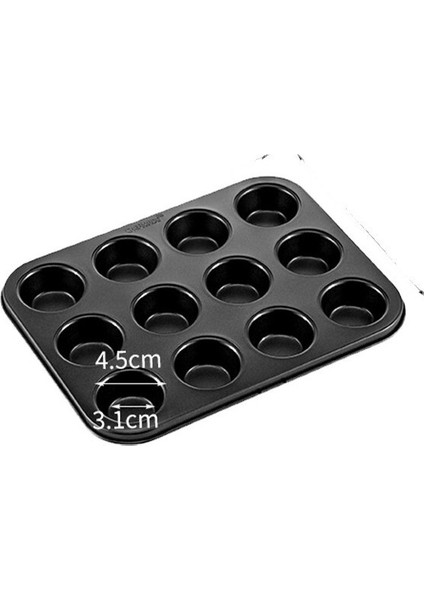 12 Bölmeli Kek Pişirme Kalıbı (Yurt Dışından)