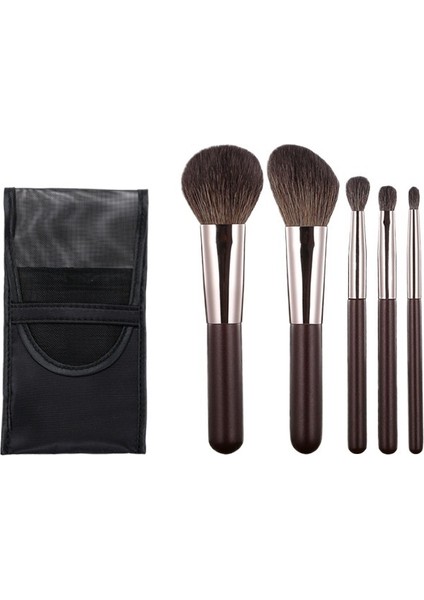 Hayvan Kılı Mini Makyaj Fırçası Seti (Yurt Dışından)